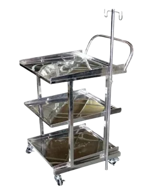 Trolley EKG Stainless Steel