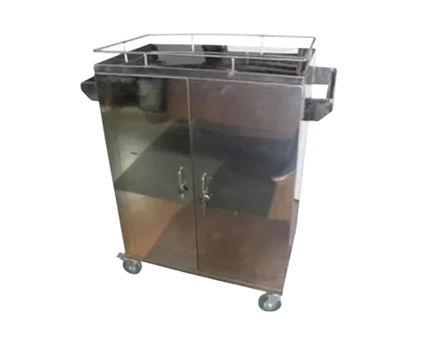 Food Trolley 16 Susun Sainless Steel