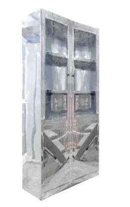 Lemari Instrumen & Obat 2 Pintu Stainless