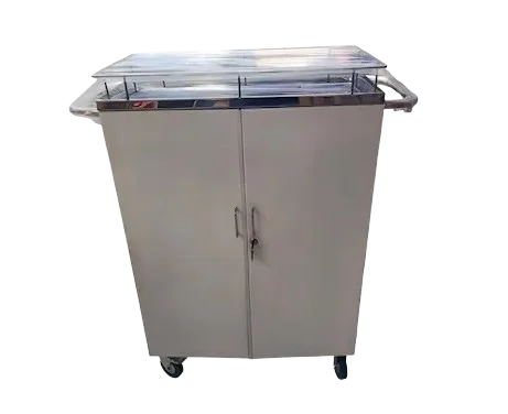 Trolley Obat 2 Pintu Besi